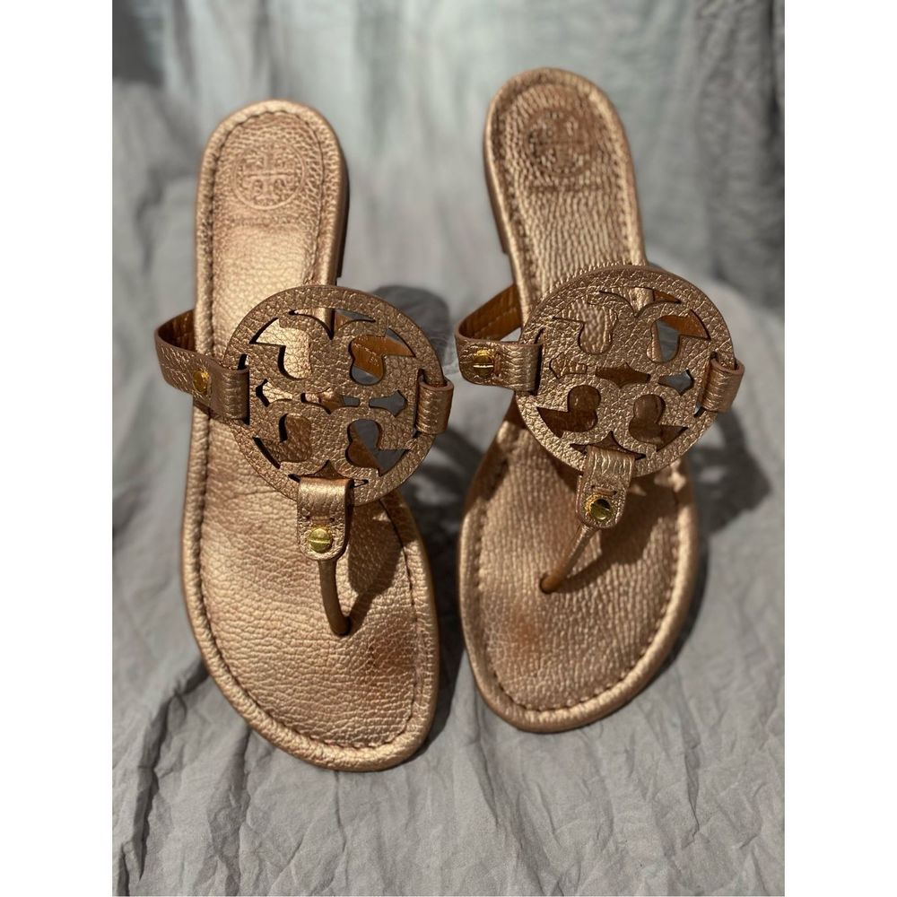 Tory Burch Bronze Sandals